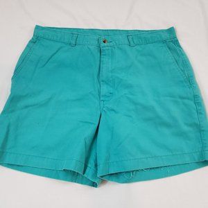 Eddie Bauer Green High Rise Shorts